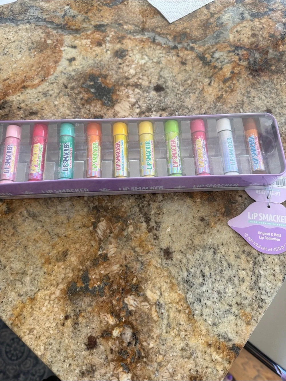 Lip Smacker Multi-Pack Lip Balm Set — Assorted Pastel Colors